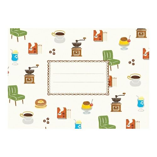 Furukawashiko Coffee Letter Set A5