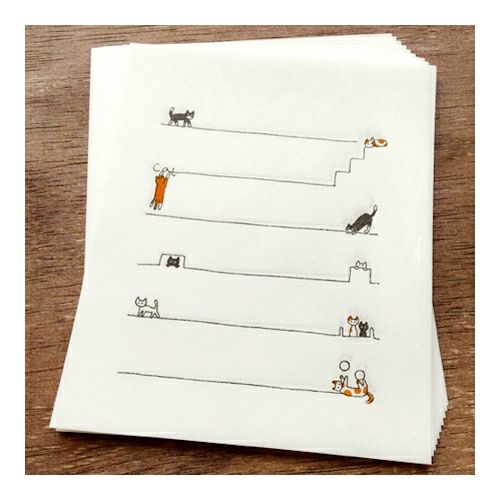 Furukawashiko Cats Daily Life Letter Set