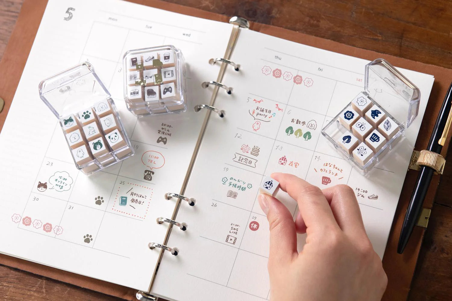 BEVERLY Notebook Aibo Stamp Set Junkissa