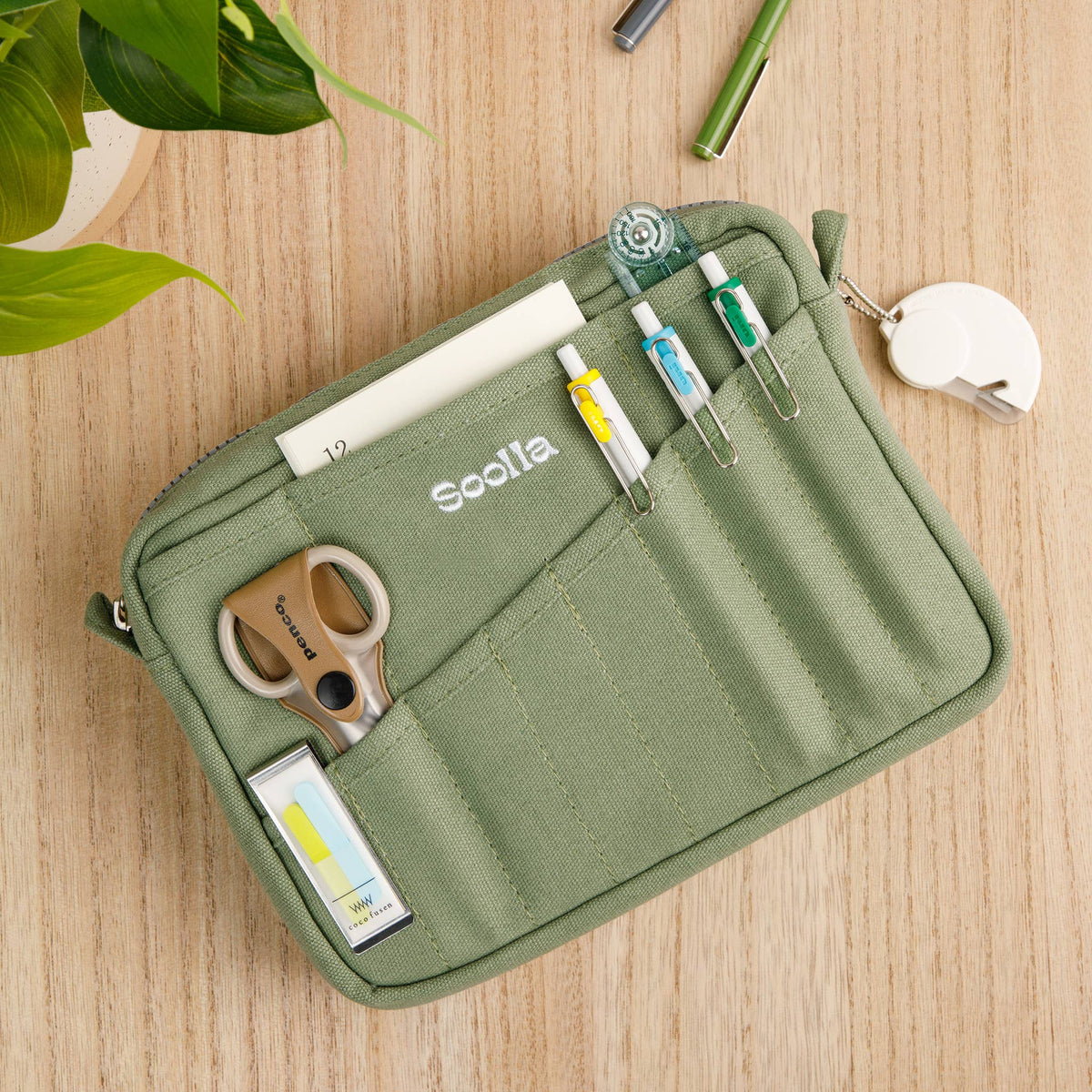 Studio Pouch, Sangria (Stationery Pouch)