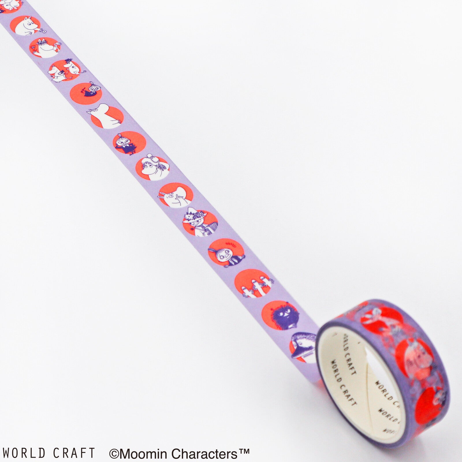 Washitape Moomins Characters Purple