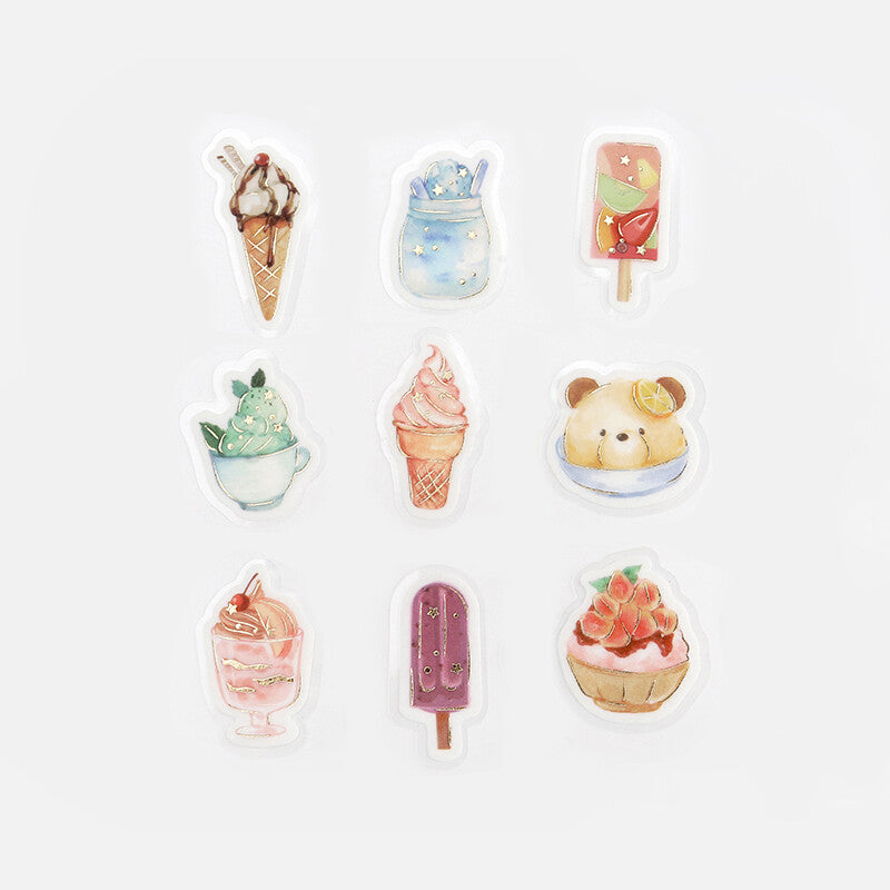 BGM Planner Sticker Flakes Summer Limited Sweets