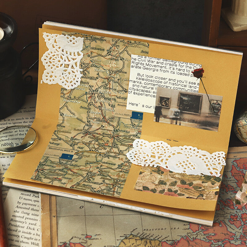 BGM Washitape Antique Map Foil