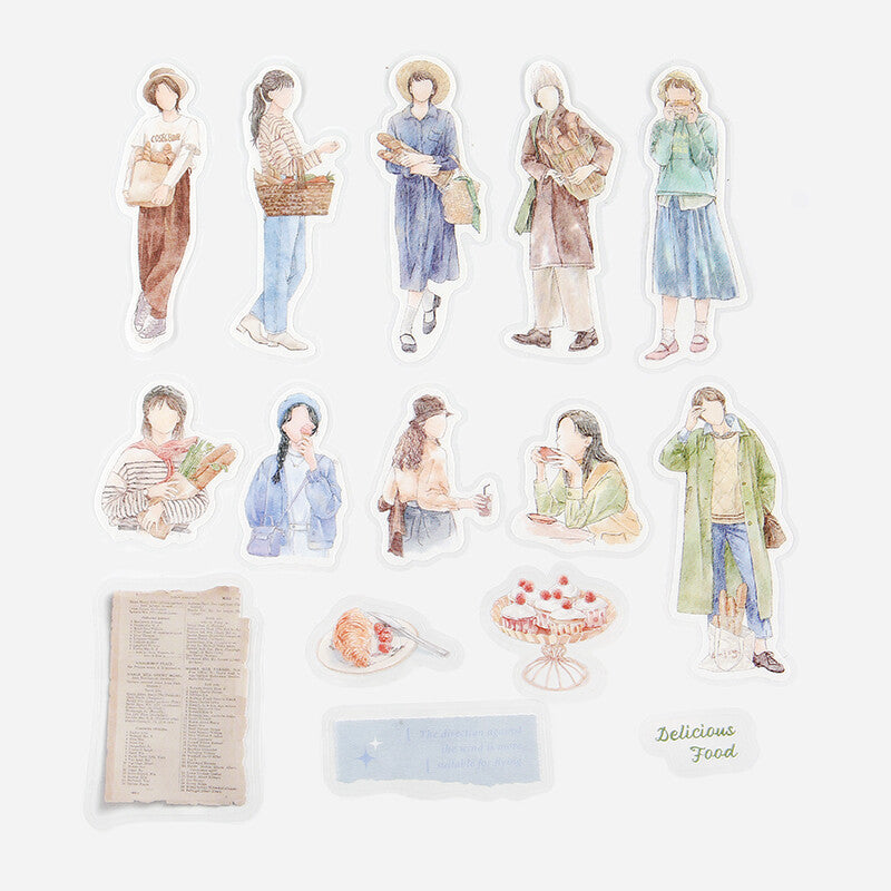 Coordinate Girl Washi Sticker Bakery