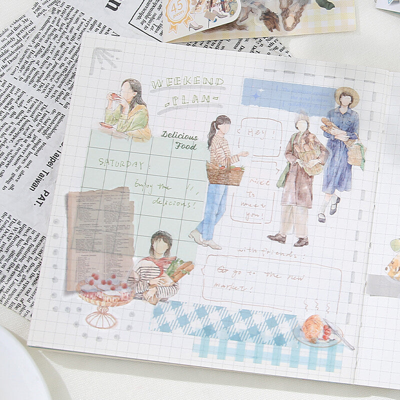 Coordinate Girl Washi Sticker Bakery