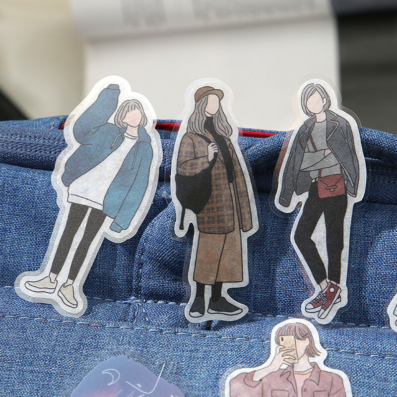 Coordinate Girl Washi Sticker Boyish