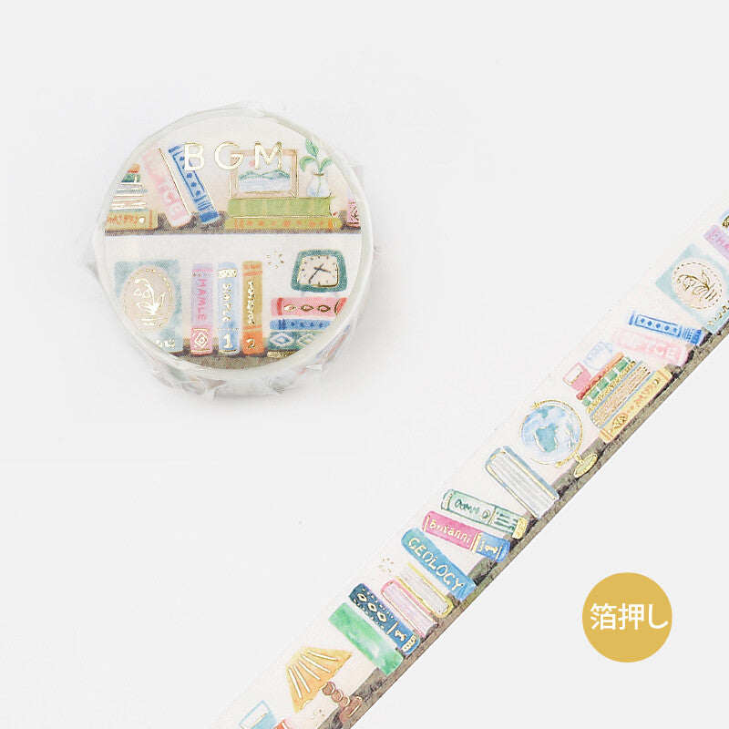 BGM Washitape Desk Scenery Books Foil Foil