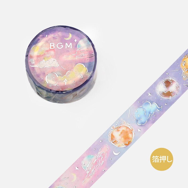BGM Washitape Little Cosmos Foil