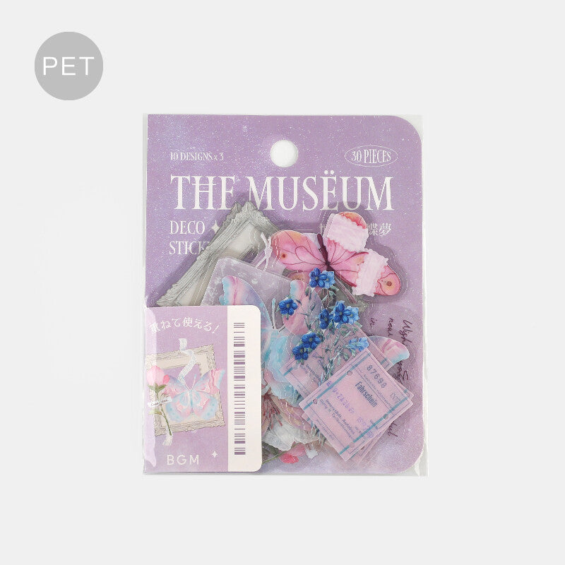 BGM PET Planner Sticker The Museum Butterfly Dream
