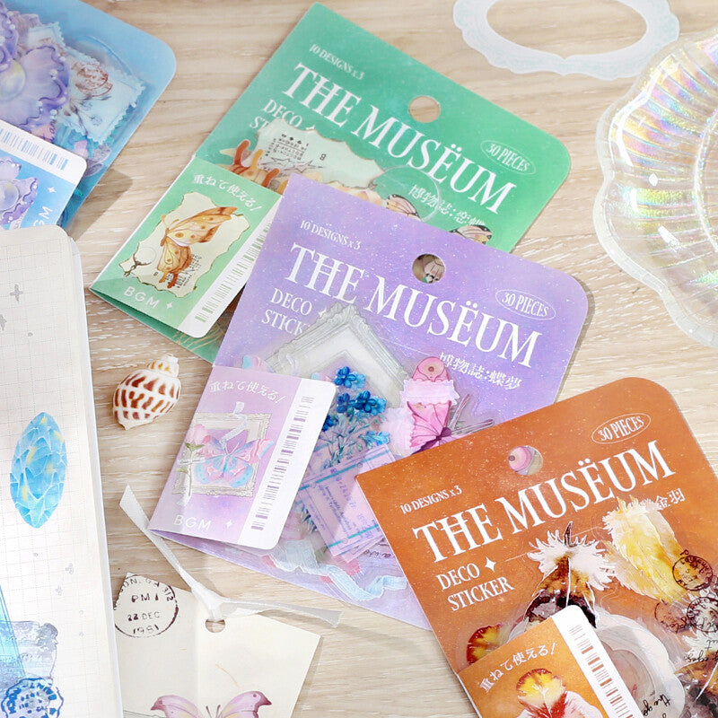 BGM PET Planner Sticker The Museum Love Butterfly