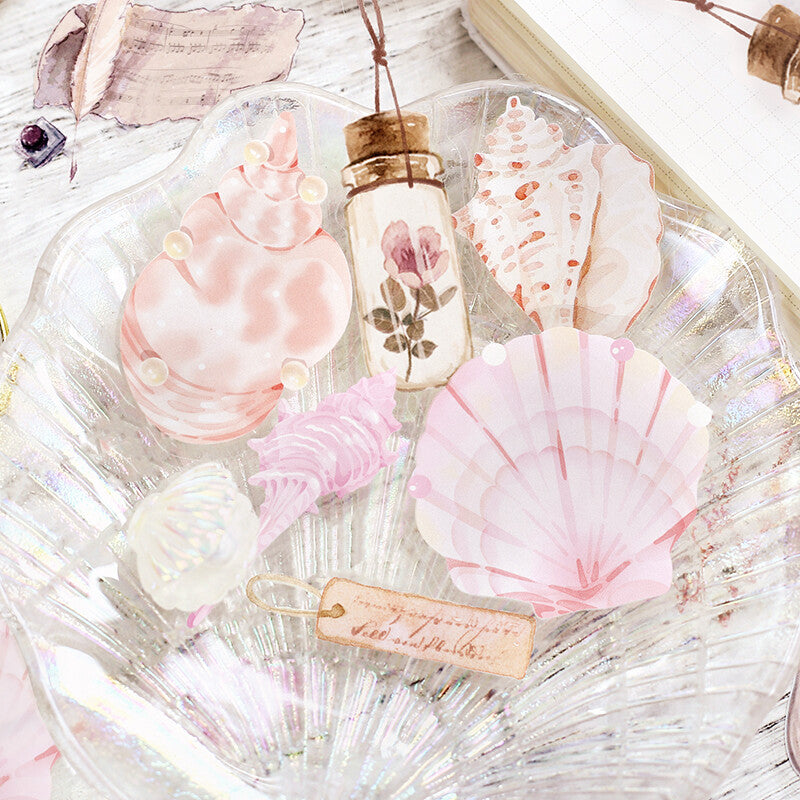 BGM PET Planner Sticker The Museum Cherry Blossom Shells
