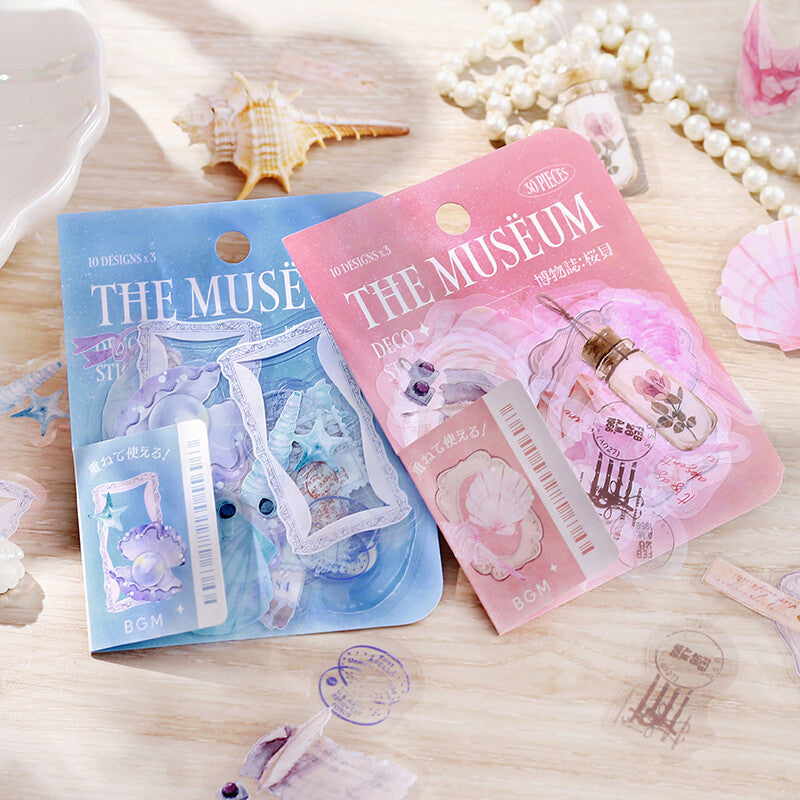 BGM PET Planner Sticker The Museum Cherry Blossom Shells