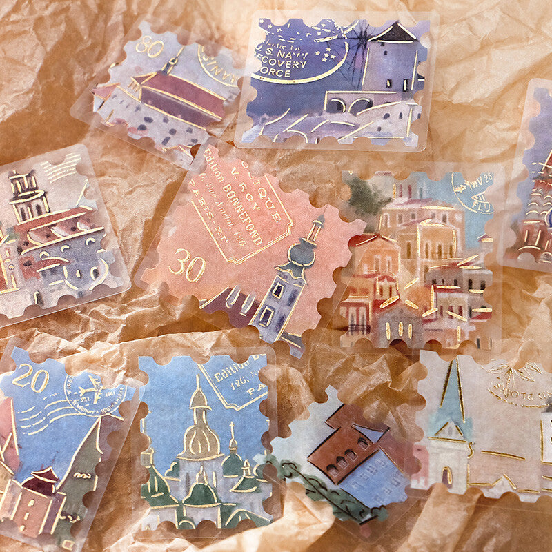 BGM Planner Stickers Post Office Around the World