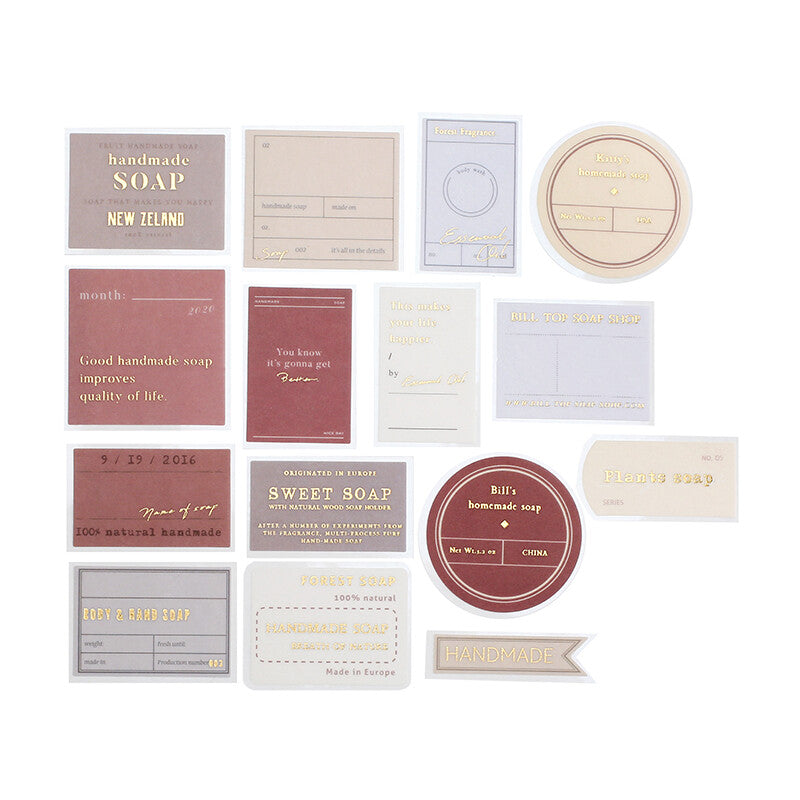 BGM Planner Stickers Eau de Parfum Wood