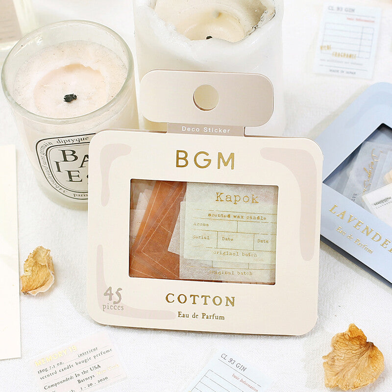 BGM Planner Stickers Eau de Parfum Cotton