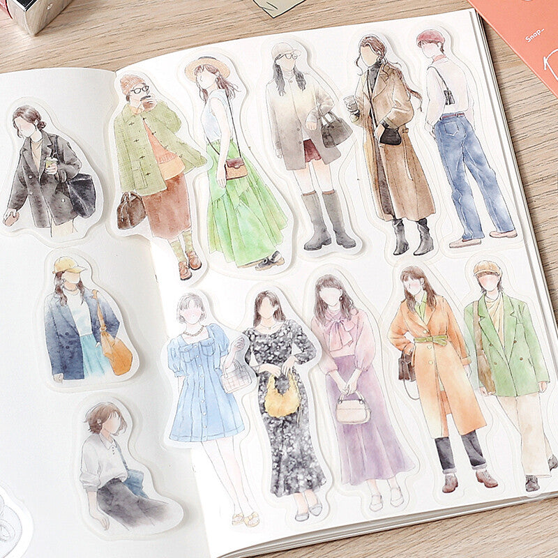BGM Planner Stickers Coordinate Girls Cherie Daikanyama
