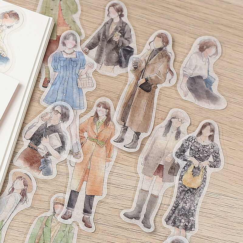 BGM Planner Stickers Coordinate Girls Cherie Daikanyama