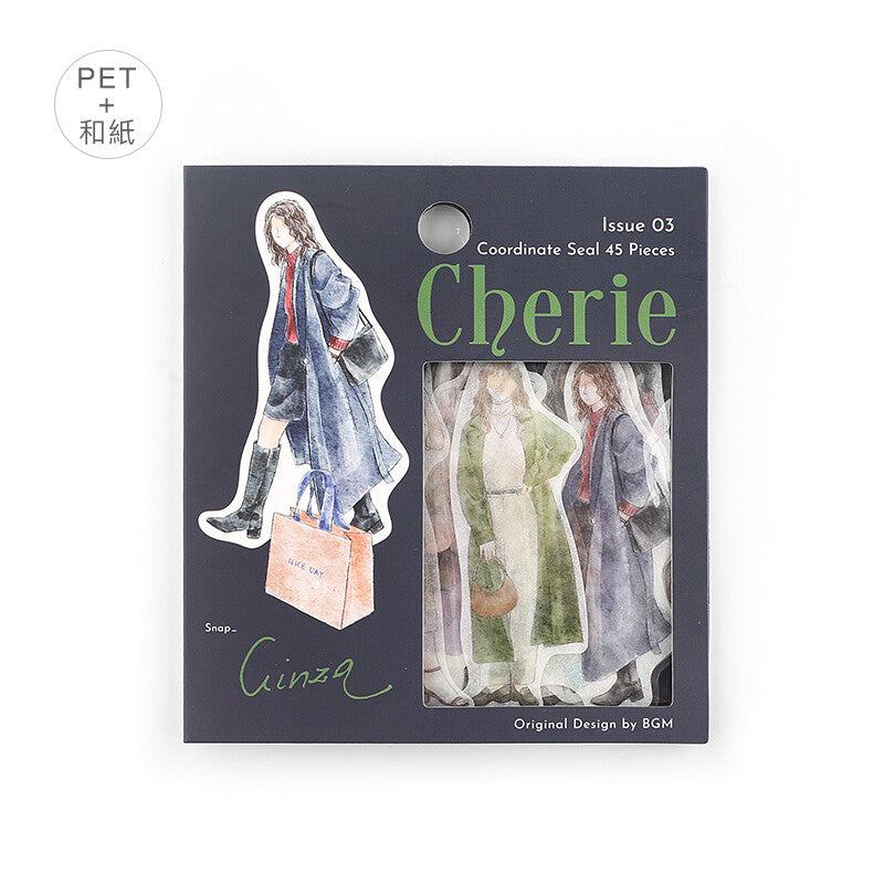 BGM Planner Stickers Coordinate Girls Cherie Ginza