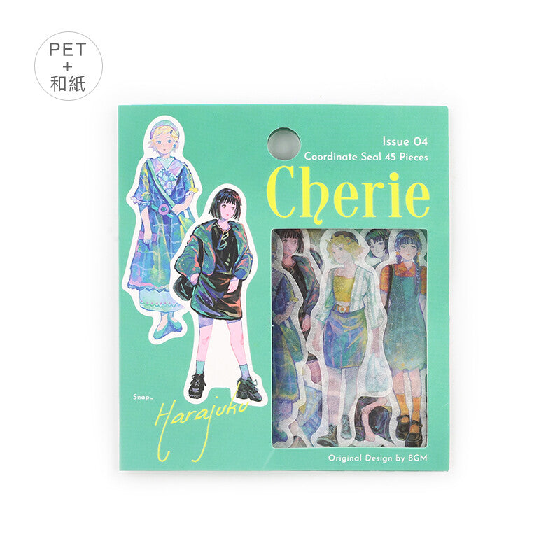 BGM Planner Stickers Coordinate Girls Cherie Harajuku