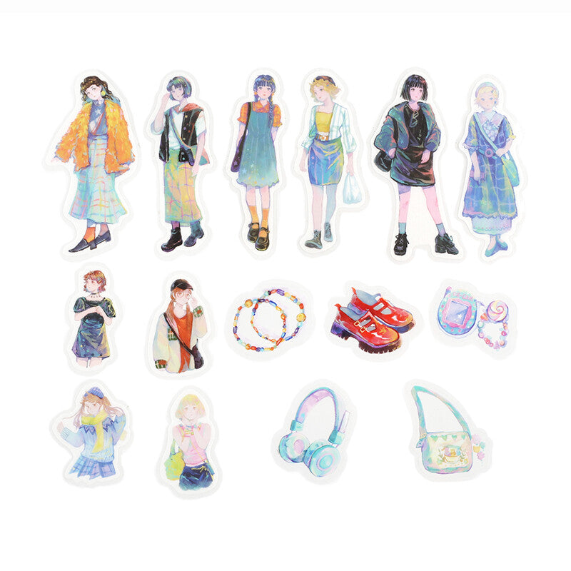 BGM Planner Stickers Coordinate Girls Cherie Harajuku