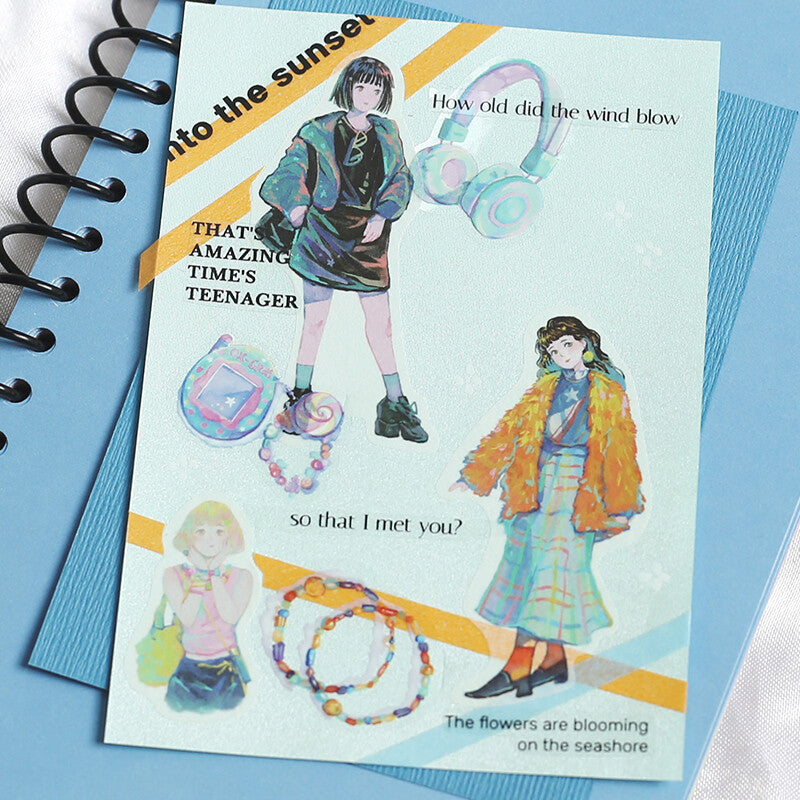 BGM Planner Stickers Coordinate Girls Cherie Harajuku