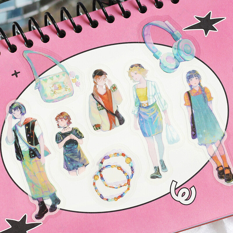 BGM Planner Stickers Coordinate Girls Cherie Harajuku