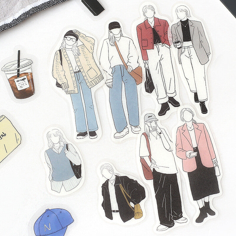 BGM Planner Stickers Coordinate Girls Cherie Seoul