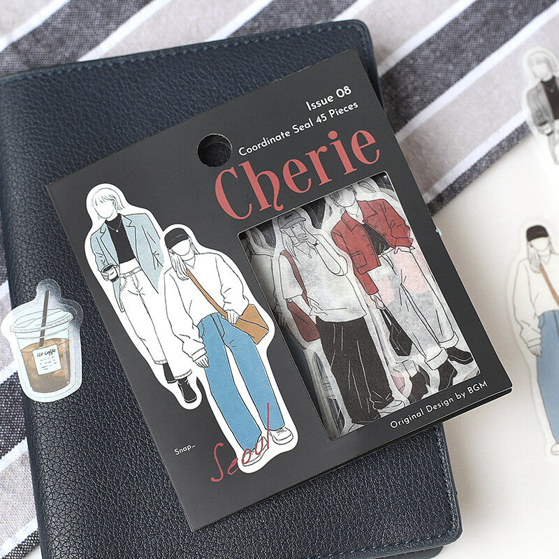 BGM Planner Stickers Coordinate Girls Cherie Seoul