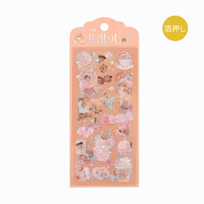 BGM IRIDE Planner Stickers Bear 3 sheets