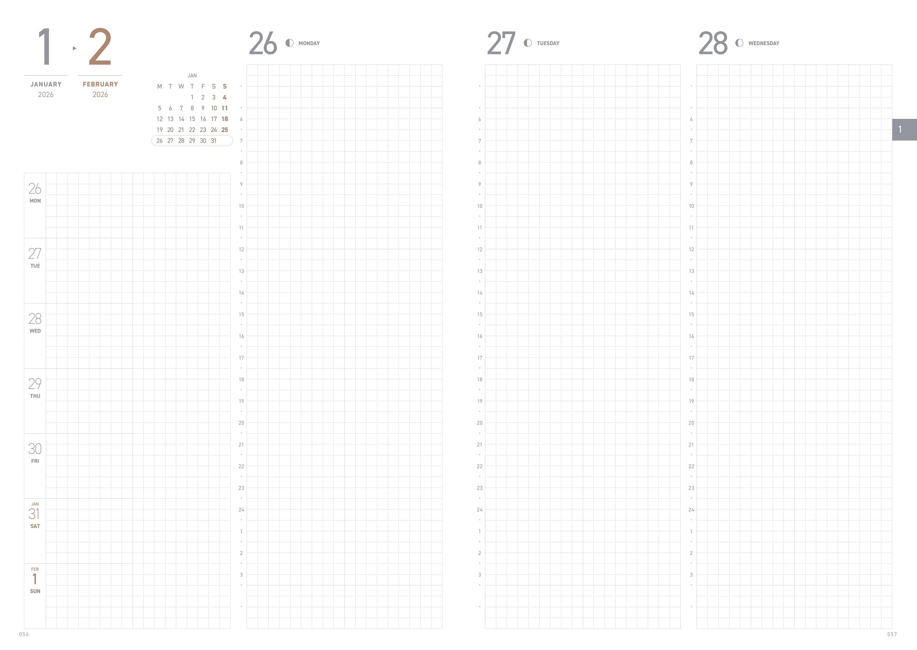 2026 REGULAR PLANNER A5