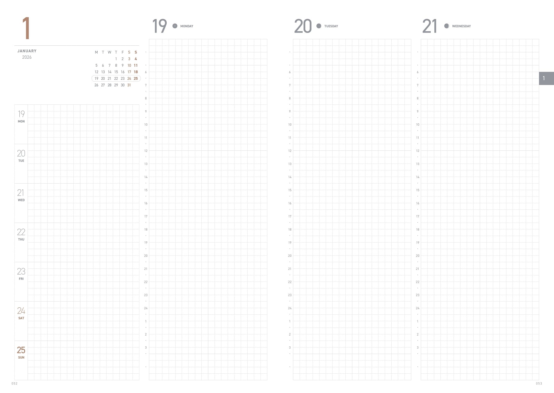 2026 REGULAR PLANNER A5