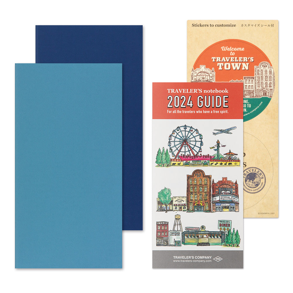 Traveler's Notebook 2024 Weekly + Memo Diary Regular Size