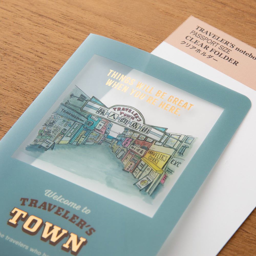 Traveler's Notebook 2024 Clear Folder Passport Size