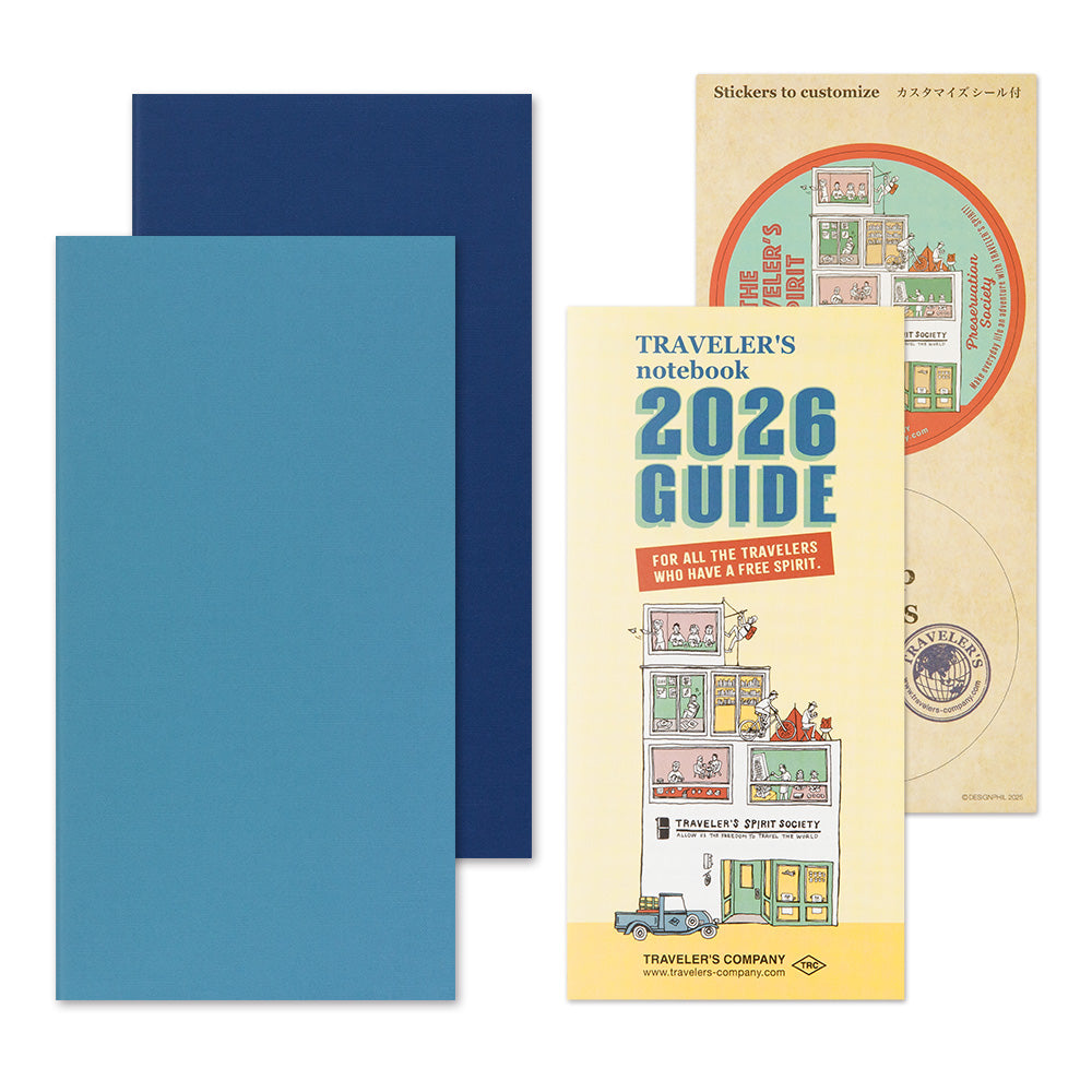 Traveler's Notebook 2026 Weekly + Memo Diary Regular Size