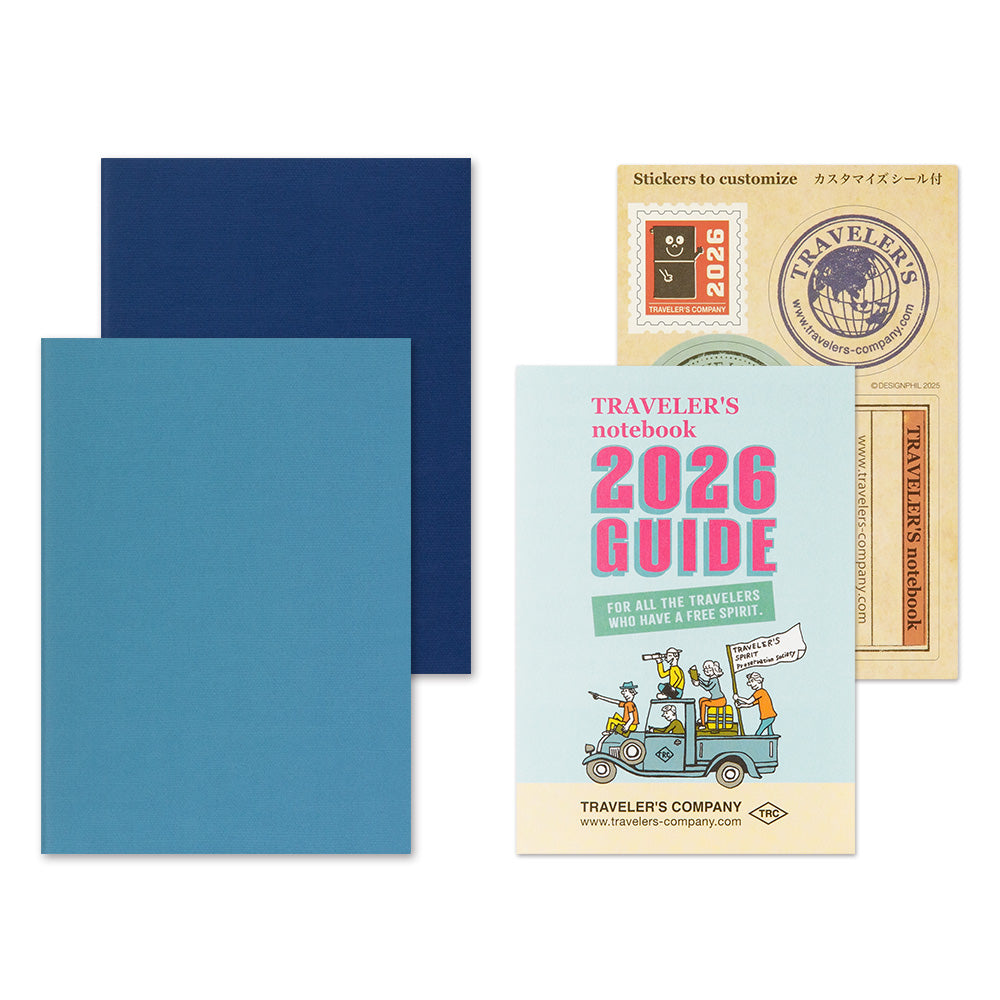Traveler's Notebook 2026 Weekly Diary Passport Size