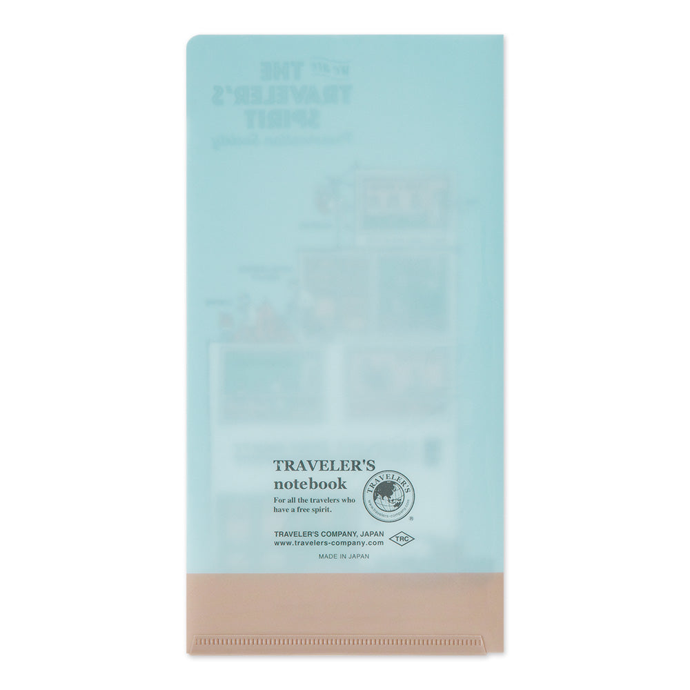 Traveler's Notebook 2026 Clear Folder Regular Size