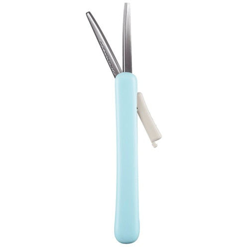 Kokuyo Saxa Poche Compact Scissors Aqua  Compact scissors that can be stored in very small space