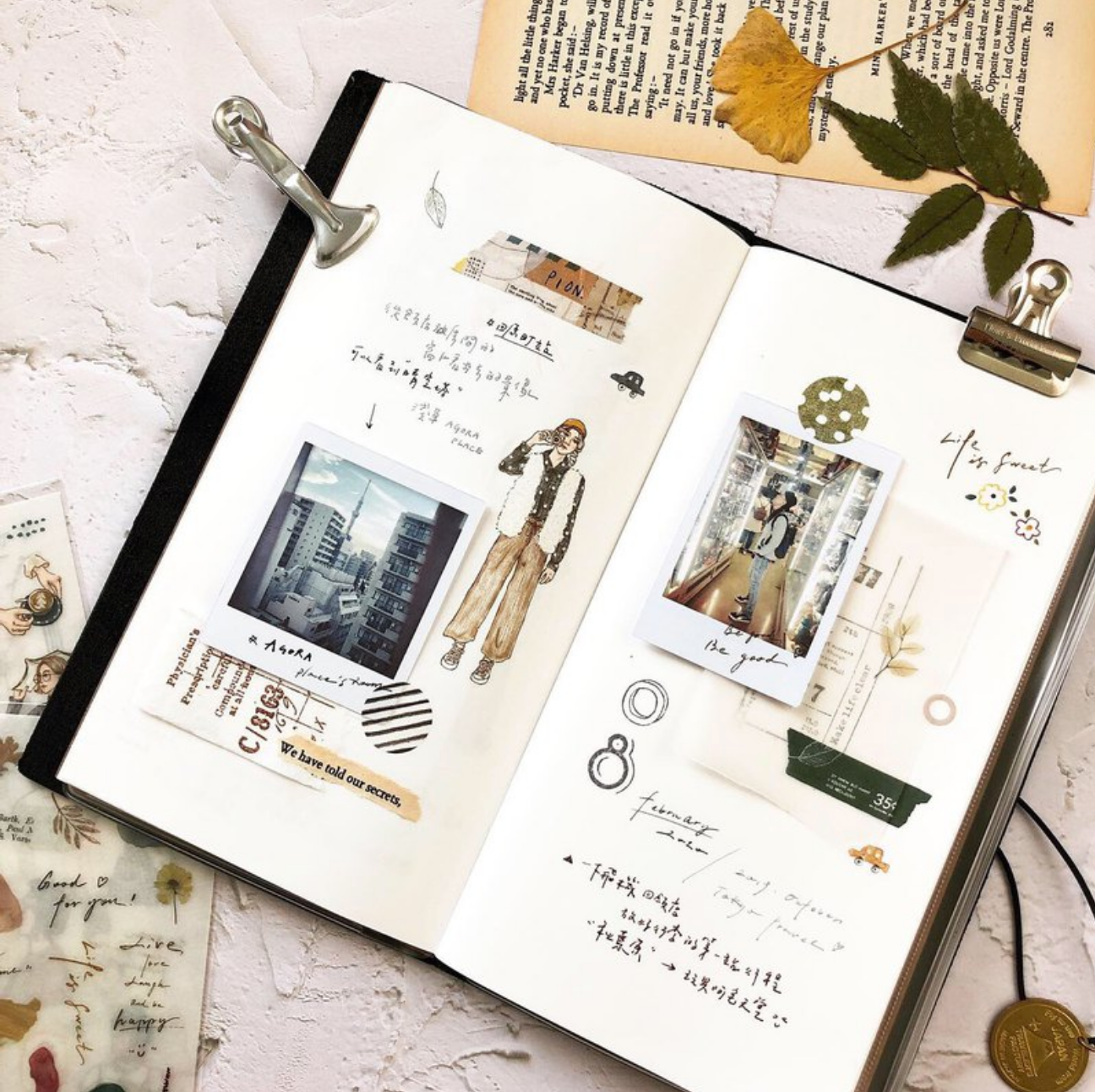 Essay Transfer Stickers 2 sheets