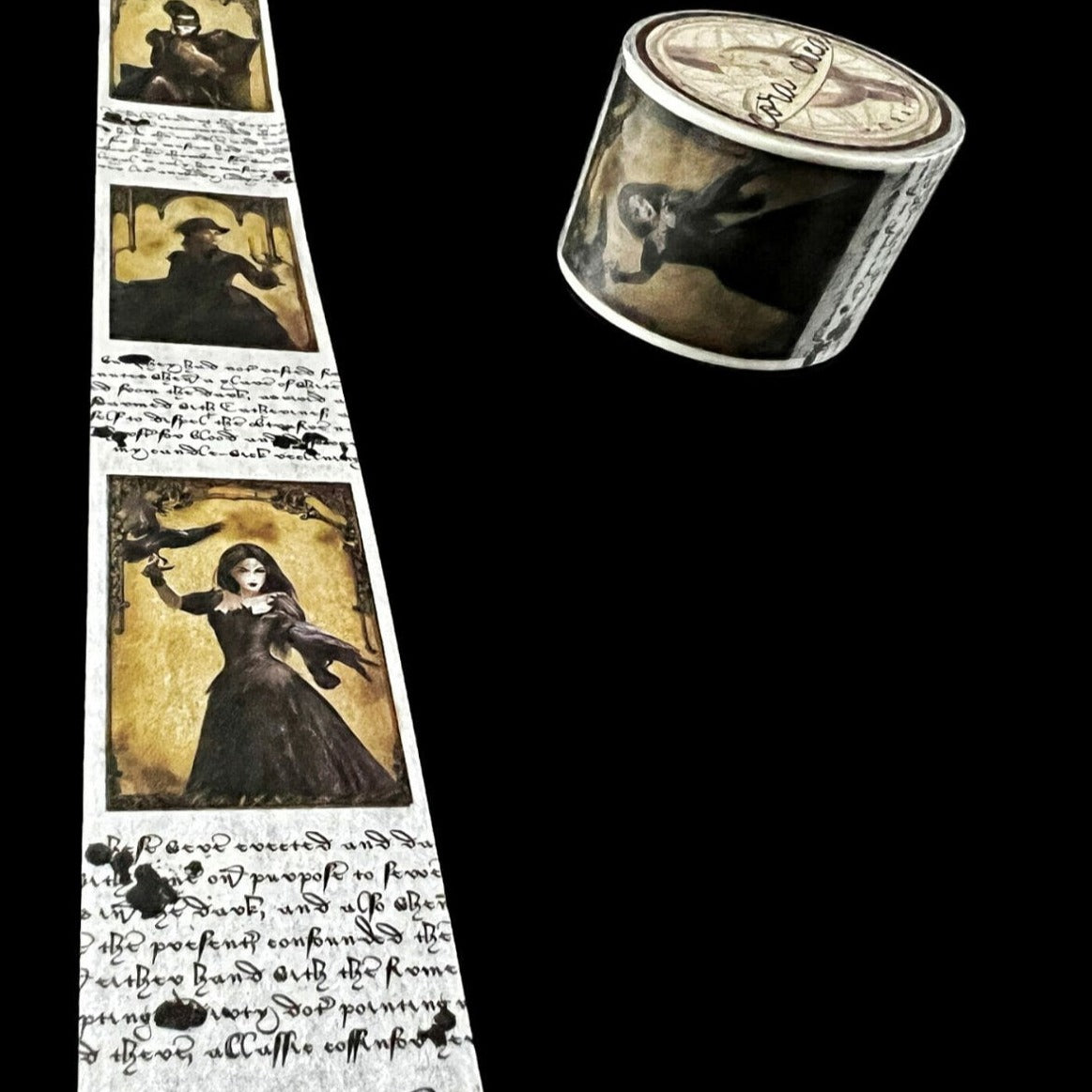 CoraCreaCrafts Gothic Ladies Washitape