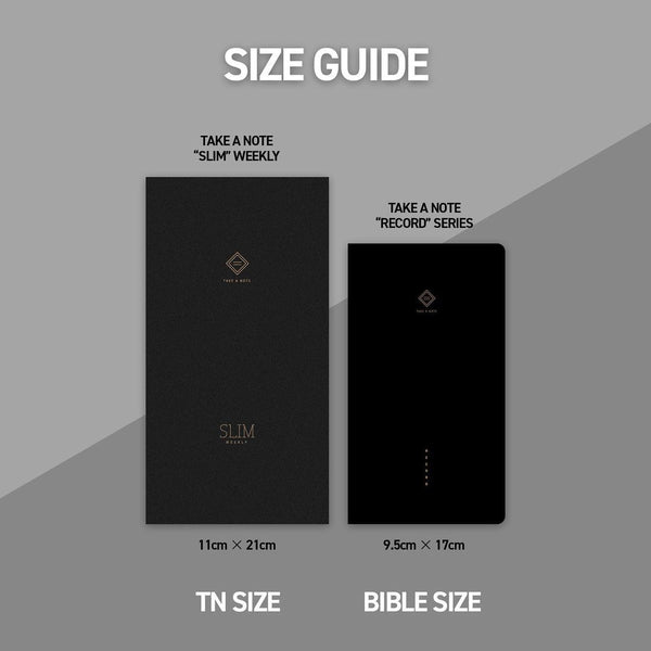 Take a Note "RECORD" - LITE Undated Hybrid Daily Planner