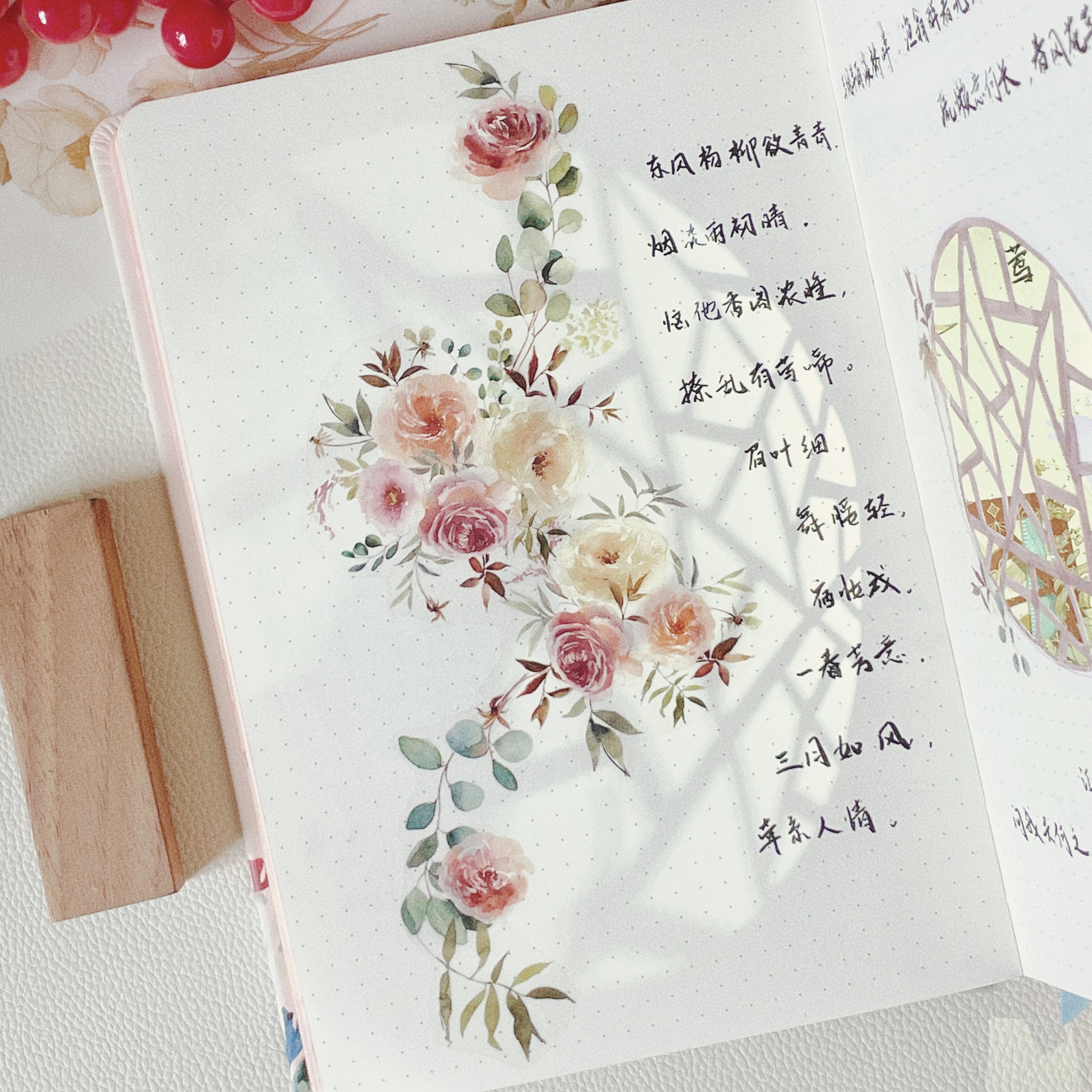 Fall Flowers Wide Washitape 60mm