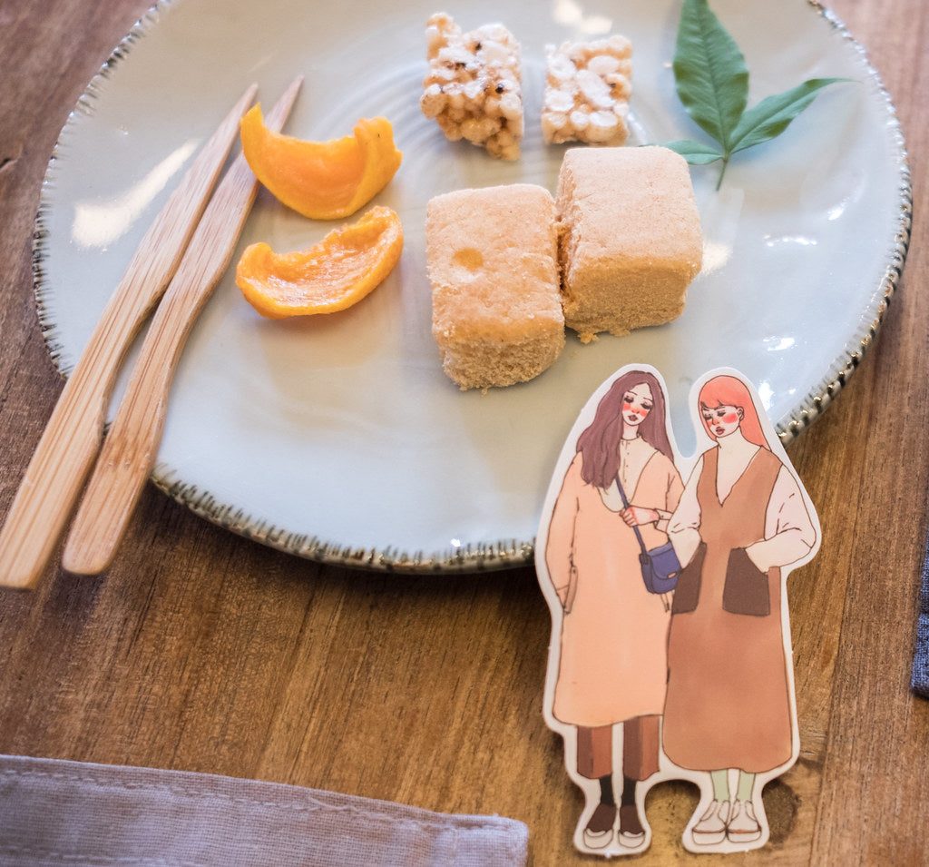 You and Me 25 pcs Sticker Set in a Metal Tin