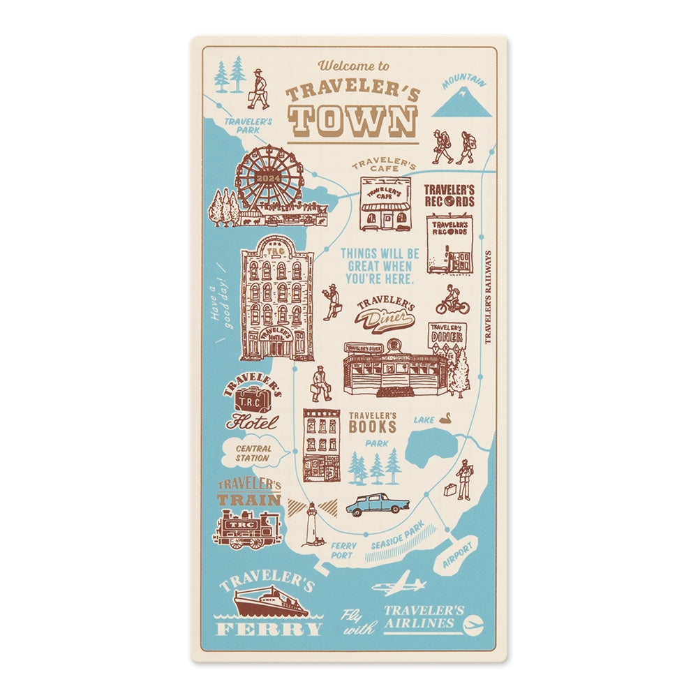 Traveler's Notebook 2024 Underlay Regular Size