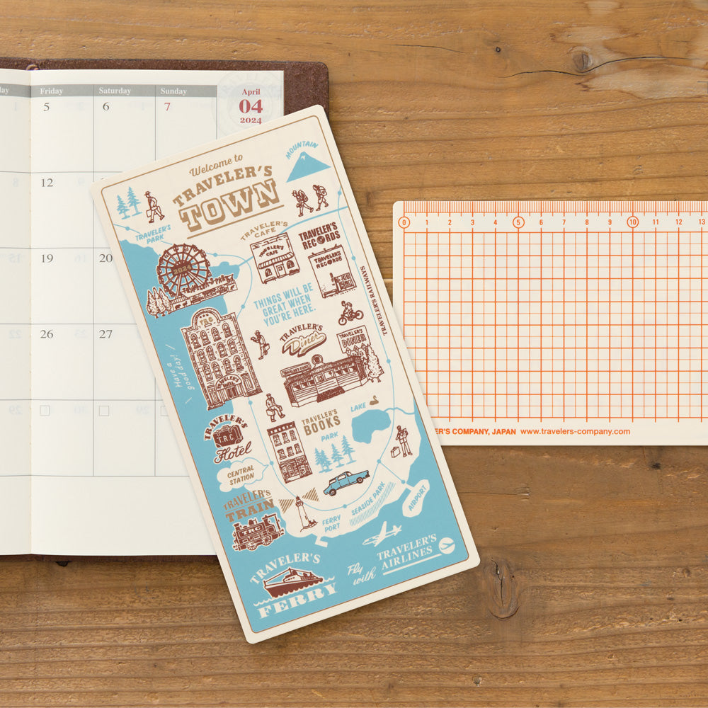 Traveler's Notebook 2024 Underlay Regular Size