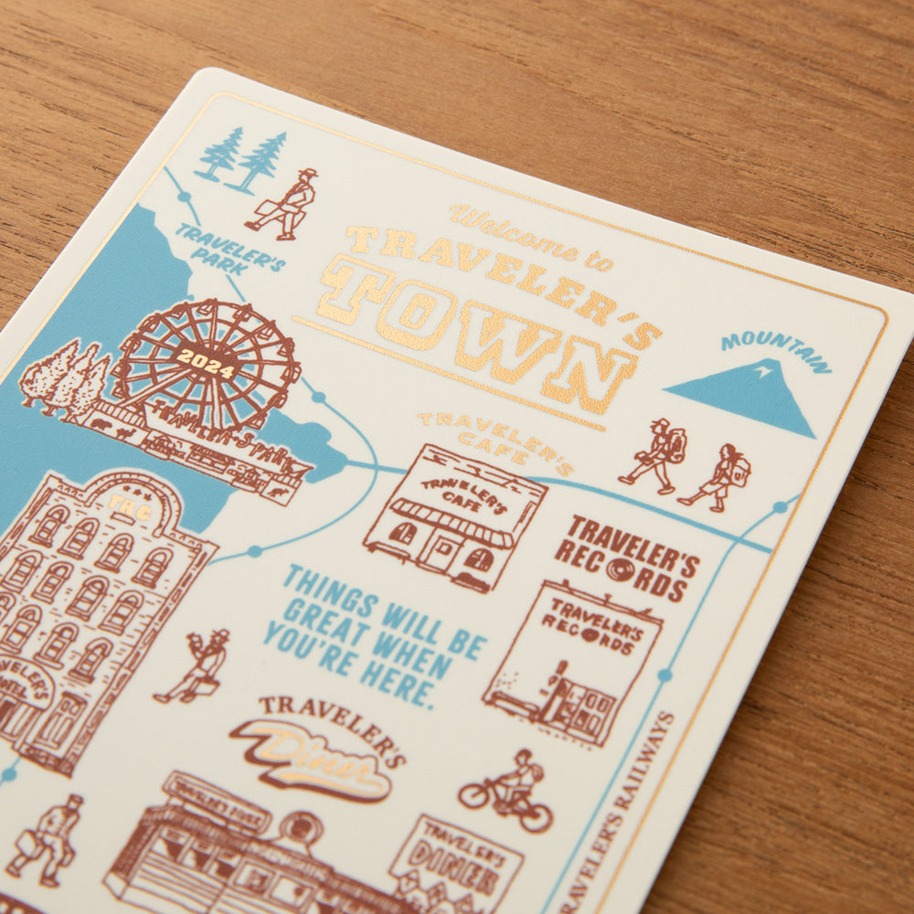 Traveler's Notebook 2024 Underlay Regular Size