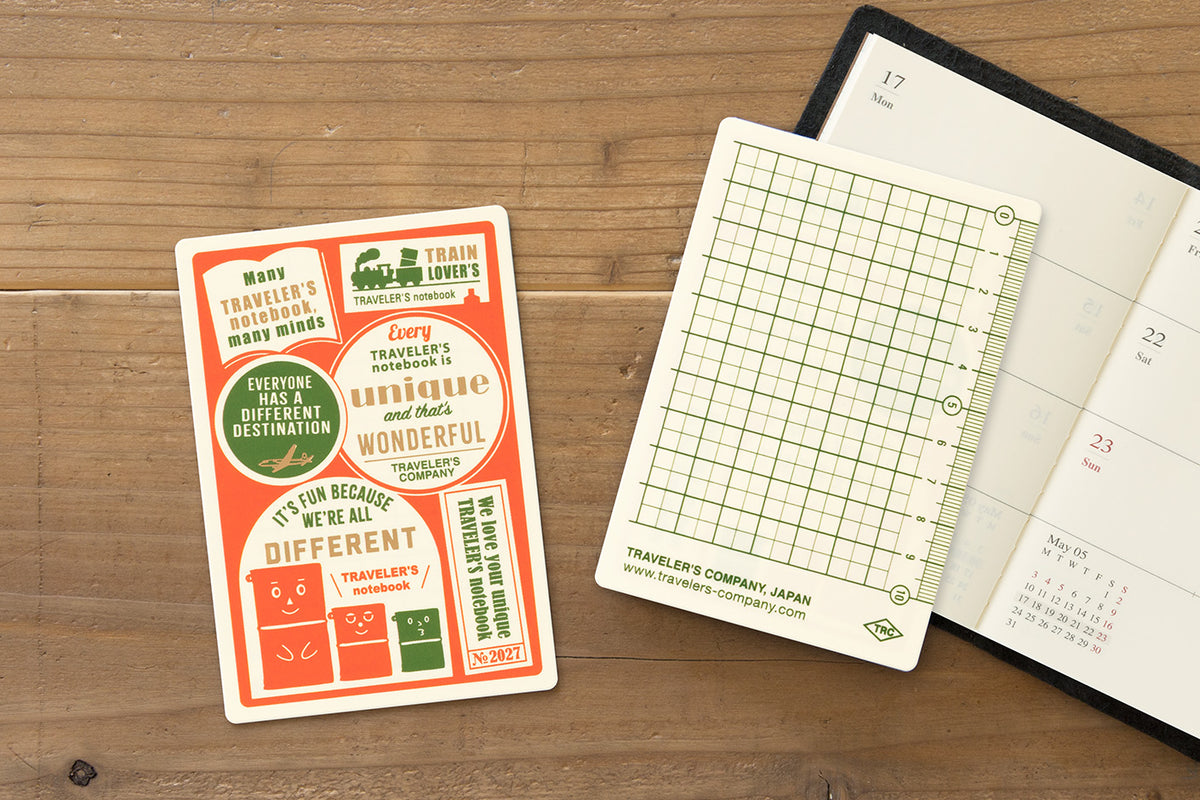 Traveler's Notebook 2027 Underlay Passport Size
