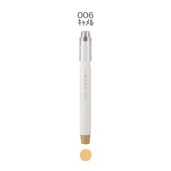 MARU Liner Dot Marker Highlighter 006 Camel