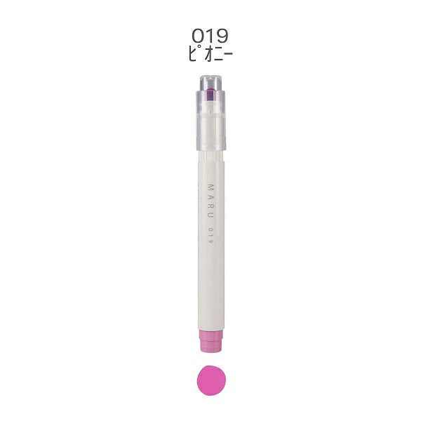 MARU Liner Dot Marker Highlighter 019 Peony