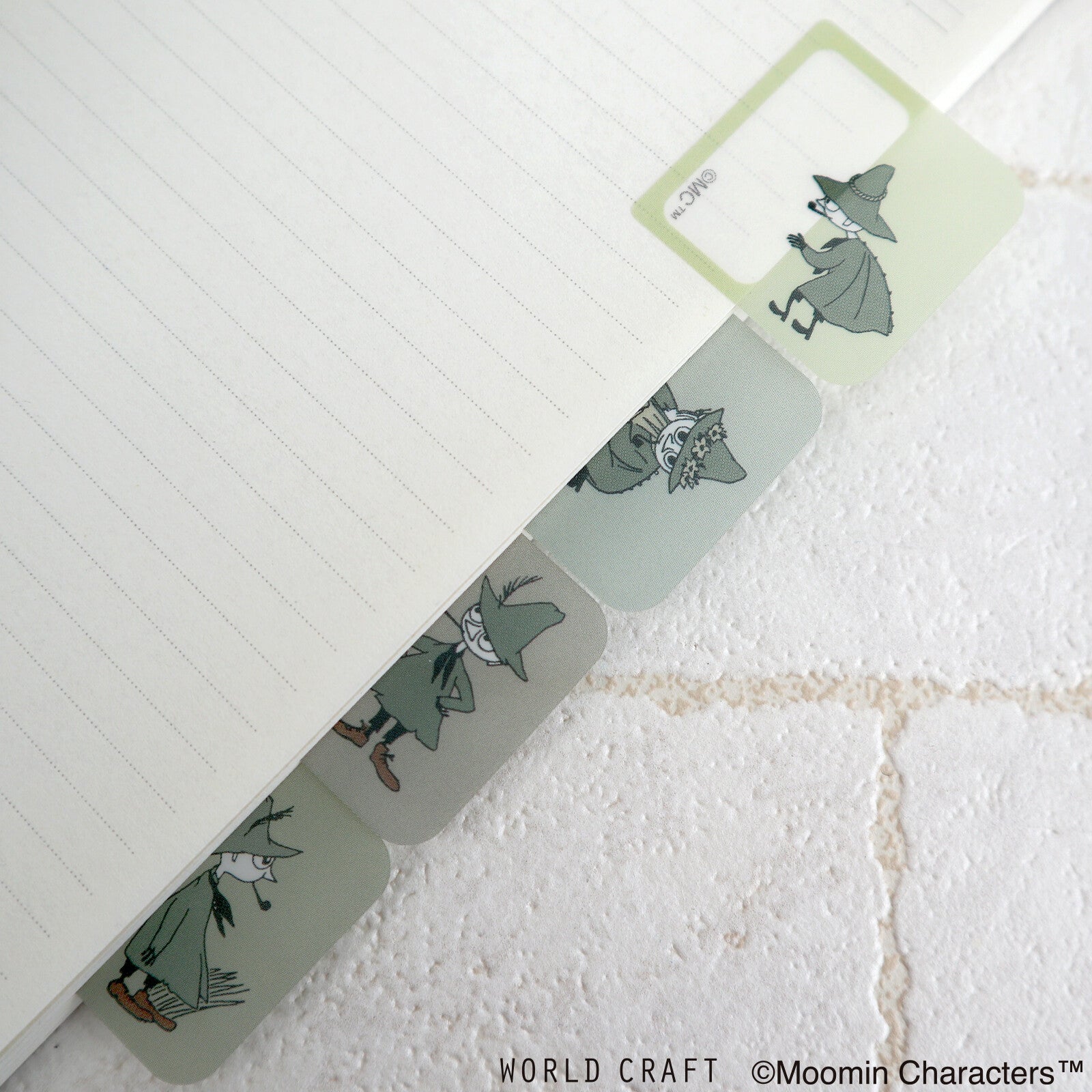 Muumi Film Index Tabs / Nuuskamuikkunen