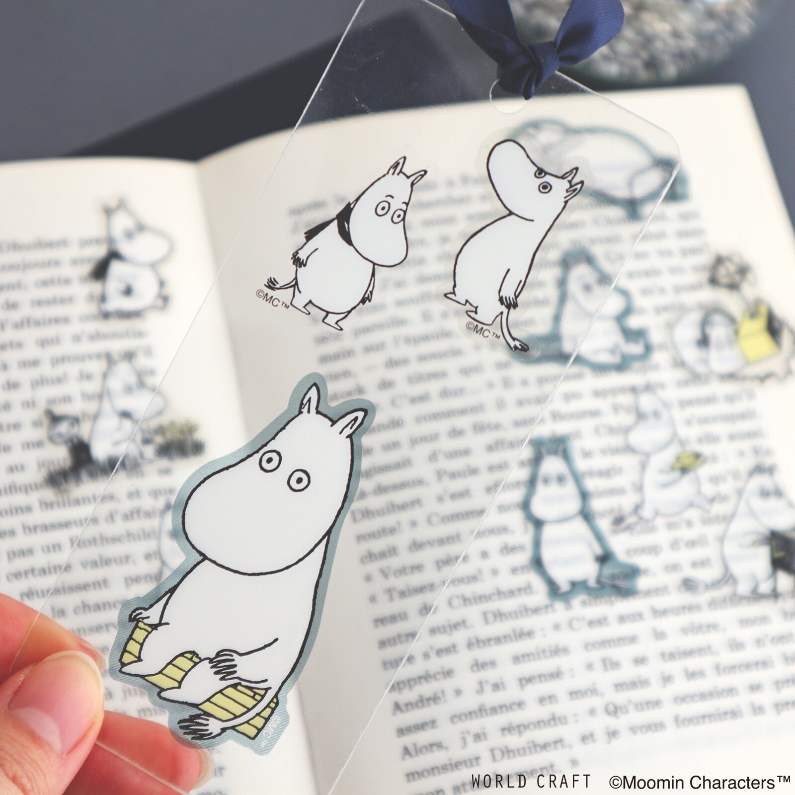 World Craft – Moomin Face Flake Seal / Ennui